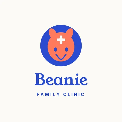 Beanie Friendly Clinic Mascot – Logo template