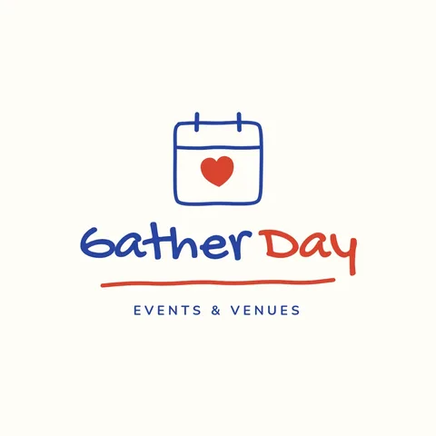 Gather Day Doodle Calendar Logo – Logo template