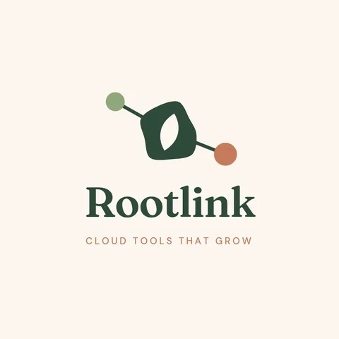 Rootlink Blob Network Logo – Logo template