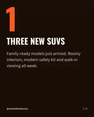 New Arrivals Showroom Reel, page 2