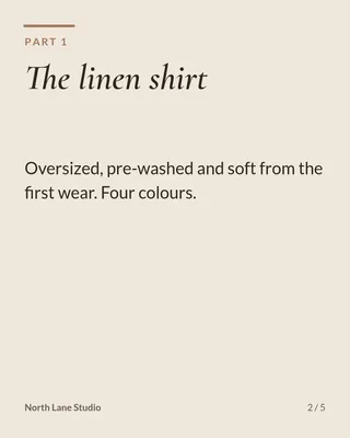 Lookbook carousel, page 2