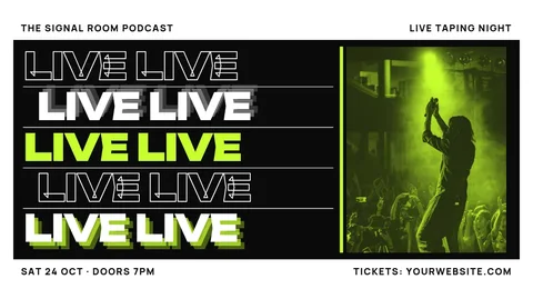 Loop Frame Live Taping – X post template