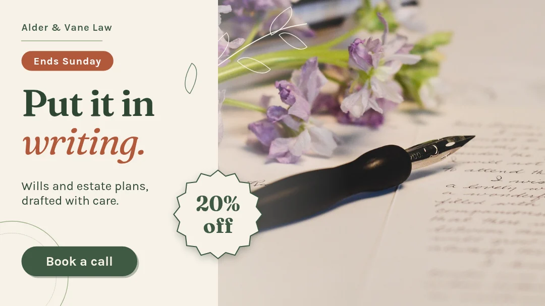 Sage Quill Ends Sunday Ad – X post template