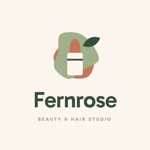 Fernrose Blob Lipstick Logo – Logo template