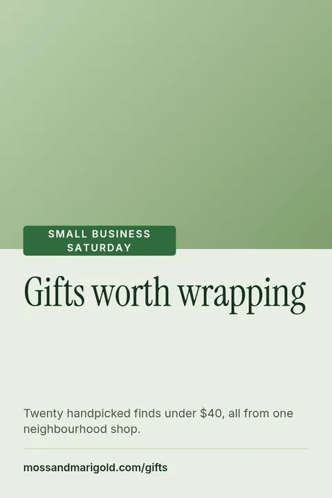 Small Shop Saturday Guide – Pinterest pin template