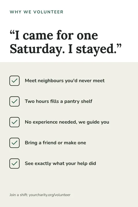 Reasons We Show Up – Pinterest pin template