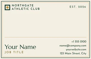 Pitch Passe-Partout Club Card, page 1