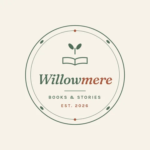 Willowmere Botanical Book Badge – Logo template
