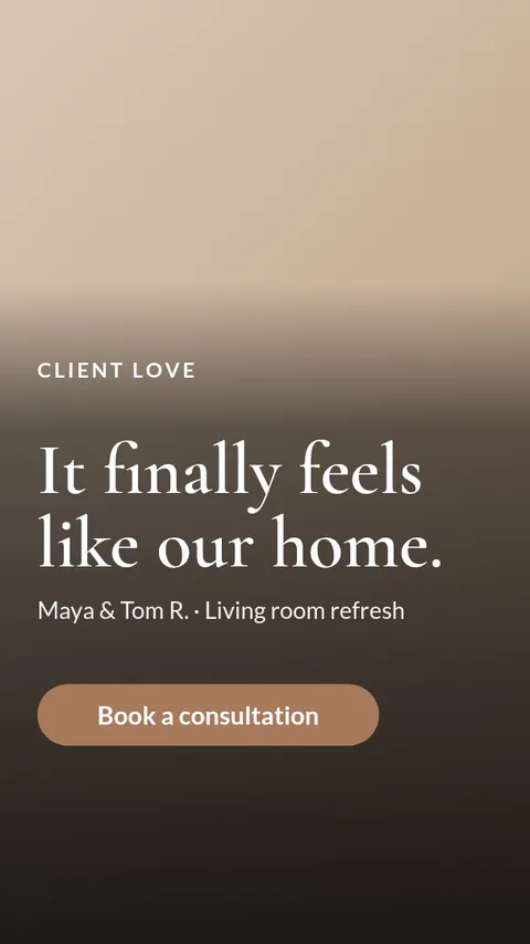 Client Love Room Reveal – Instagram story template