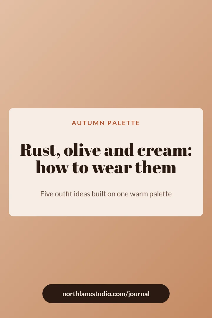 Seasonal palette pin – Pinterest pin template