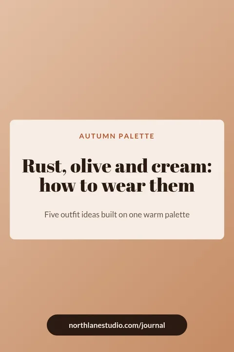 Seasonal palette pin – Pinterest pin template