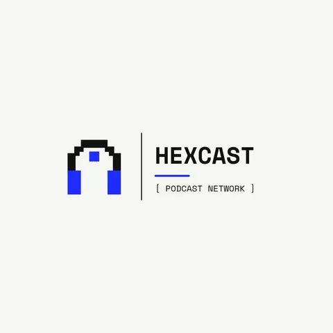 Hexcast Pixel Headphones Logo – Logo template