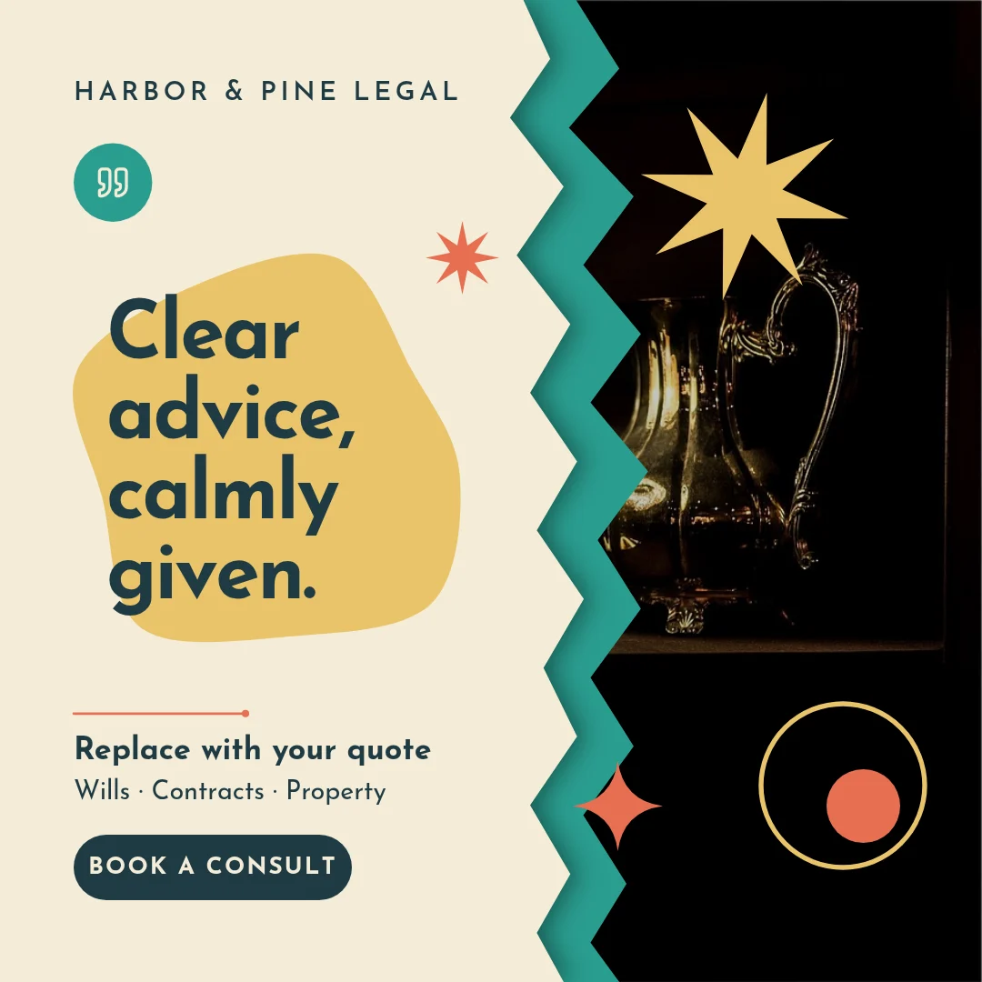 Harbor Torn Kidney Counsel – LinkedIn post template