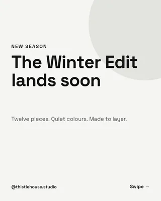 Winter Edit Announcement, page 1