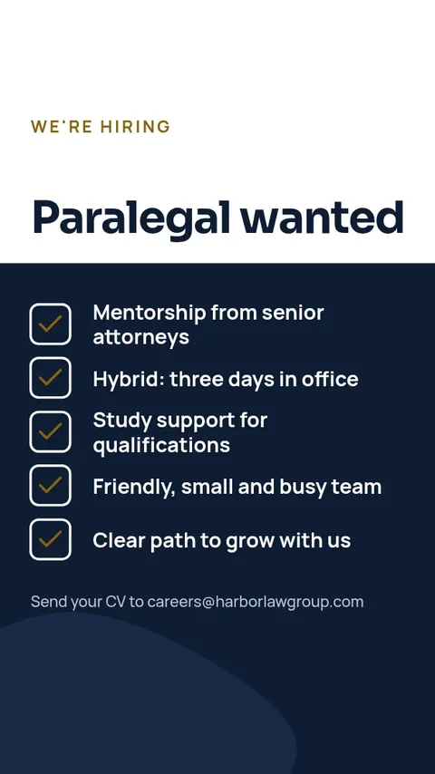 Join Our Legal Team Story – Instagram story template