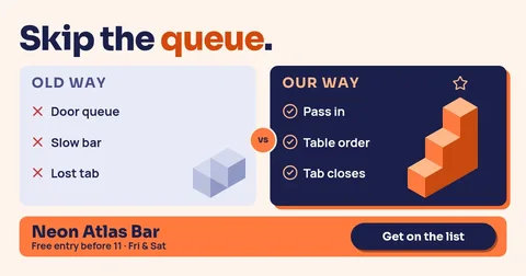 Skip Line Iso Staircase – Facebook post template