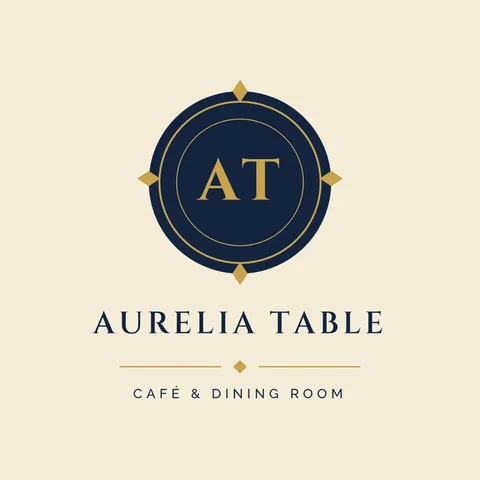 Deco Plate Monogram Logo – Logo template