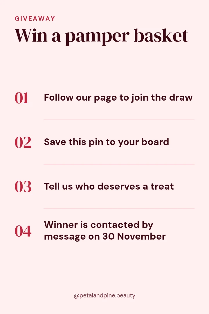Gift Basket Giveaway Pin – Pinterest pin template