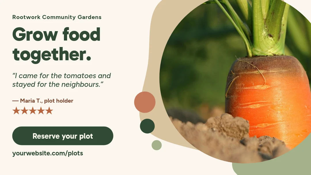 Carrot Circle Quote Garden – X post template