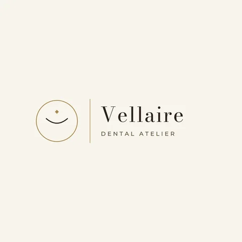 Vellaire Smile Arc Lockup – Logo template