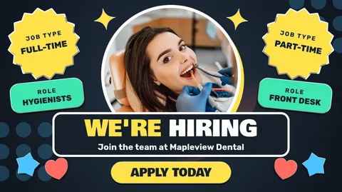 Mirror Sticker Chairside Hiring – X post template
