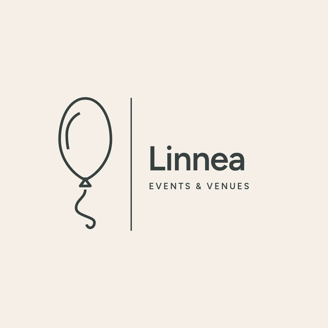 Monoline Balloon Lockup – Logo template
