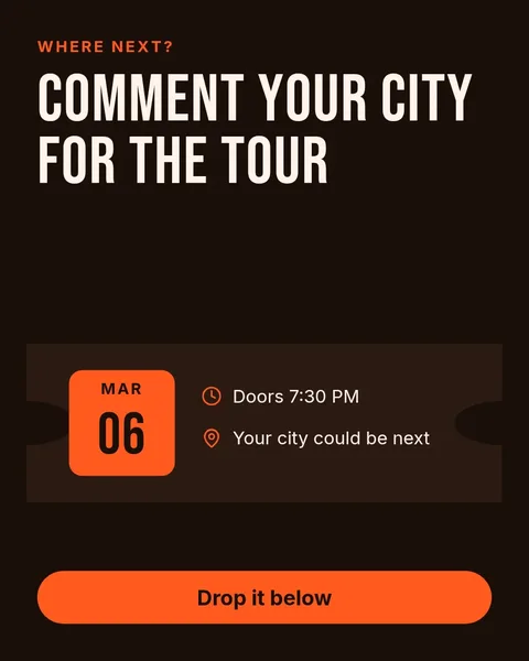 Tour Pick Your City – Instagram post template