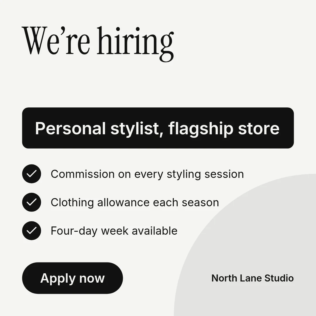 Hiring stylists – LinkedIn post template