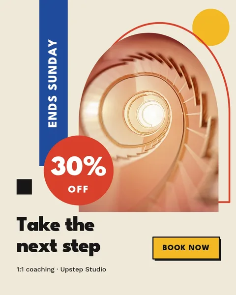Arch Window Rise Offer – Instagram post template