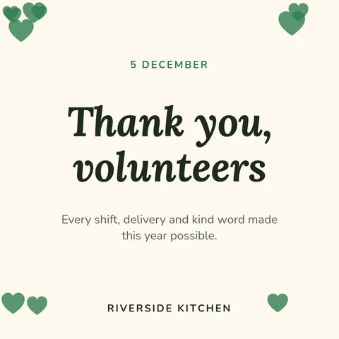 International Volunteer Day – LinkedIn post template