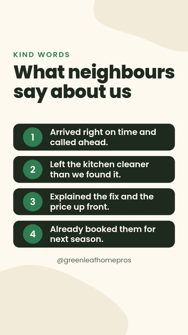 Neighbour Said Review Story – Instagram story template