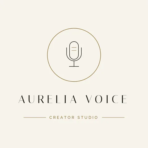 Champagne Ring Mic Emblem – Logo template