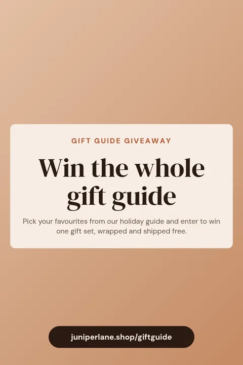 Gift Guide Giveaway Pin – Pinterest pin template