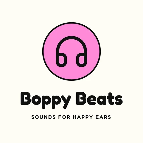 Bubblegum Headphones Logo – Logo template