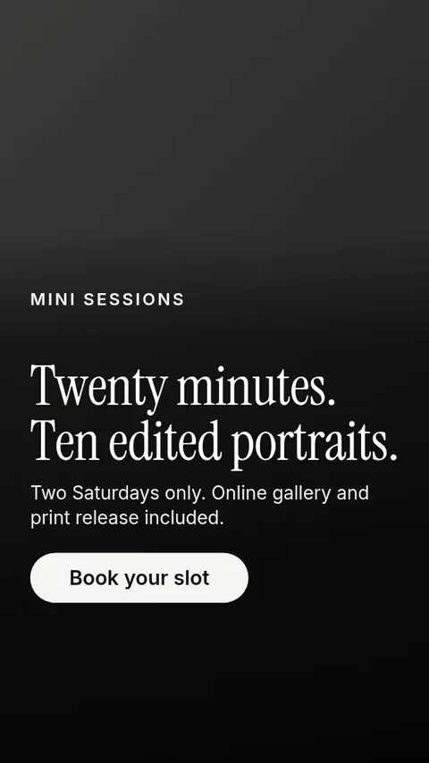 Mini Session Weekend Story – Instagram story template