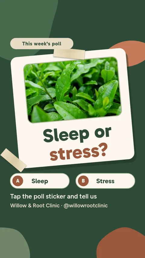Willow Tape Tilted Tea Poll – Instagram story template