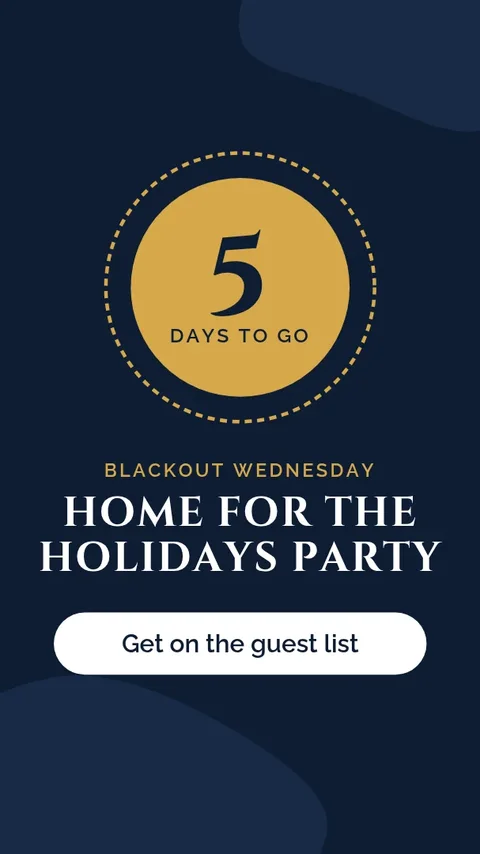 Thanksgiving Eve Countdown – Instagram story template