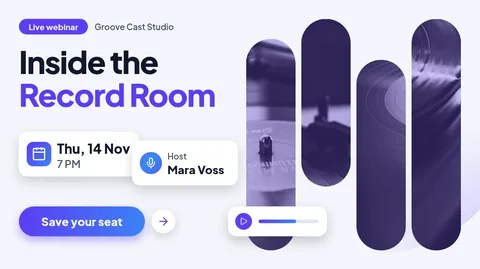 Record Room Slice Webinar – X post template