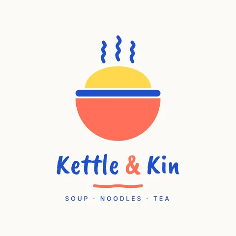 Steam Bowl Script Logo – Logo template