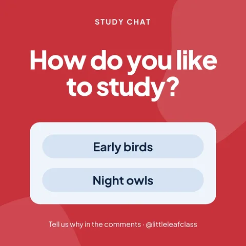 Lilac Study Poll – LinkedIn post template