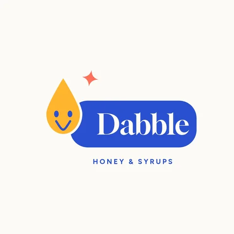 Dabble Honey Drop Logo – Logo template