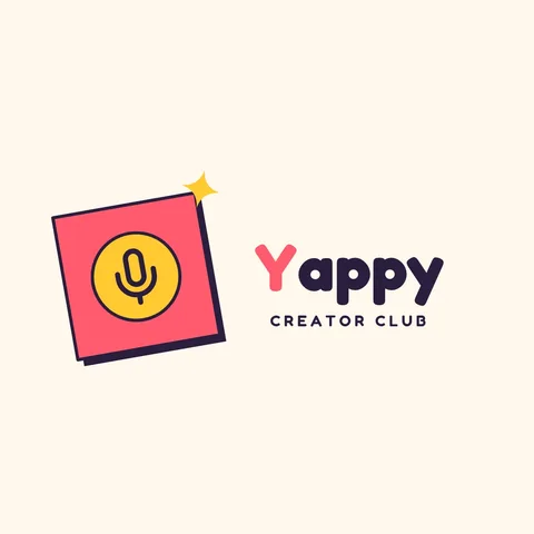 Yappy Mic Seal Sticker Logo – Logo template