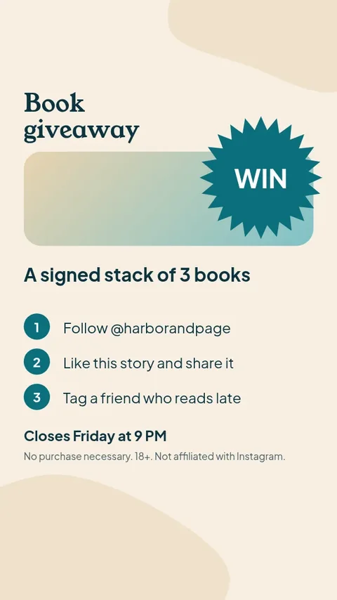 Win a Signed Stack – Instagram story template