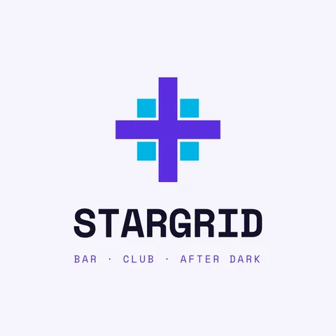 Pixel Nova Nightlife Logo – Logo template