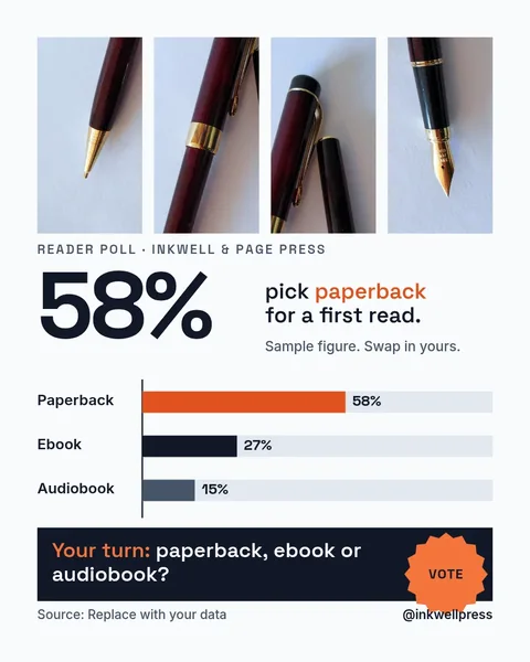 Four Strip Reader Poll – Instagram post template