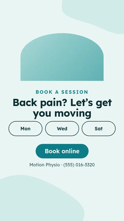 Physio appointments – Instagram story template