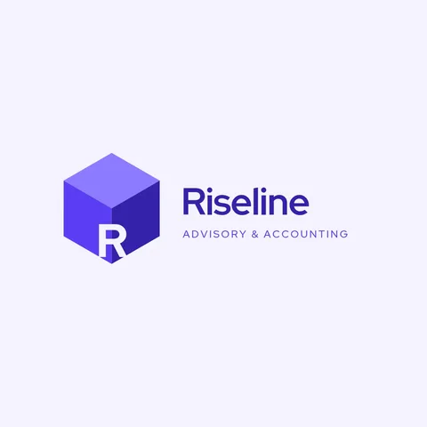 Riseline Iso Cube Logo – Logo template