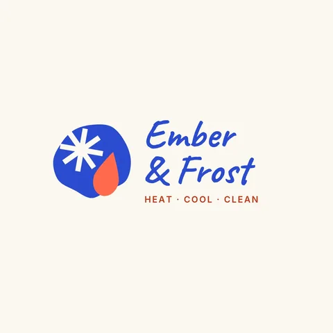 Ember Frost Script Logo – Logo template