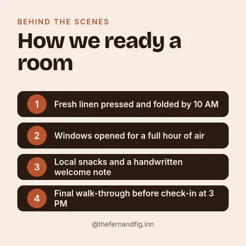 Behind The Front Desk – Instagram post template