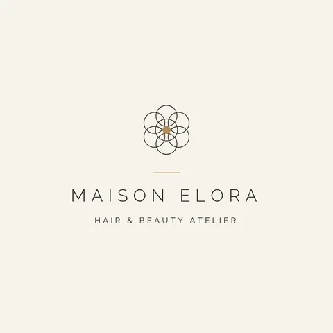 Quiet Bloom Minimal Lockup – Logo template